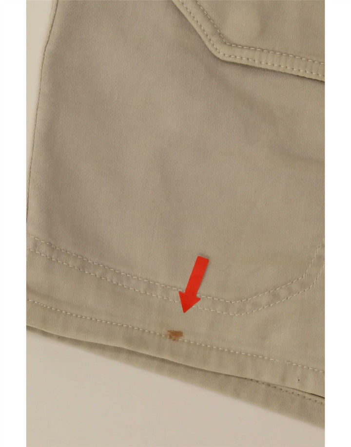 Męskie spodenki cargo Zara, duże W32, beżowa bawełna
