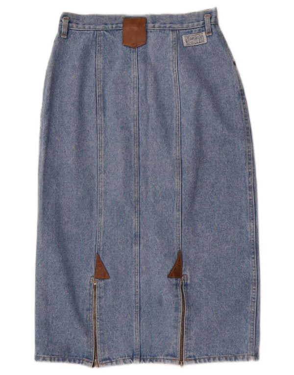 Damska spódnica jeansowa Revanche W26 Small Blue