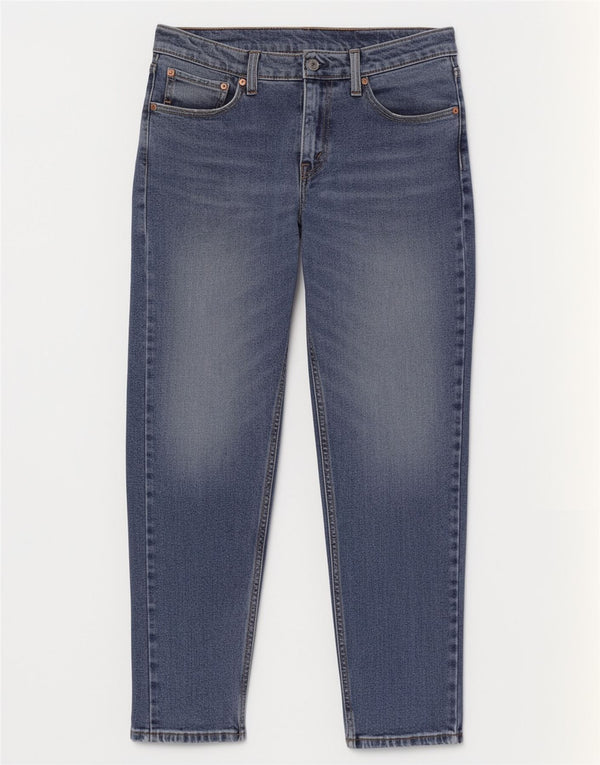 Męskie jeansy Levi's 512 Slim Tapered W30 L30 Niebieskie bawełniane klasyczne