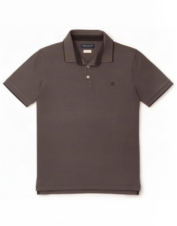 Męska koszulka polo Jack & Jones XL, szara, bawełniana
