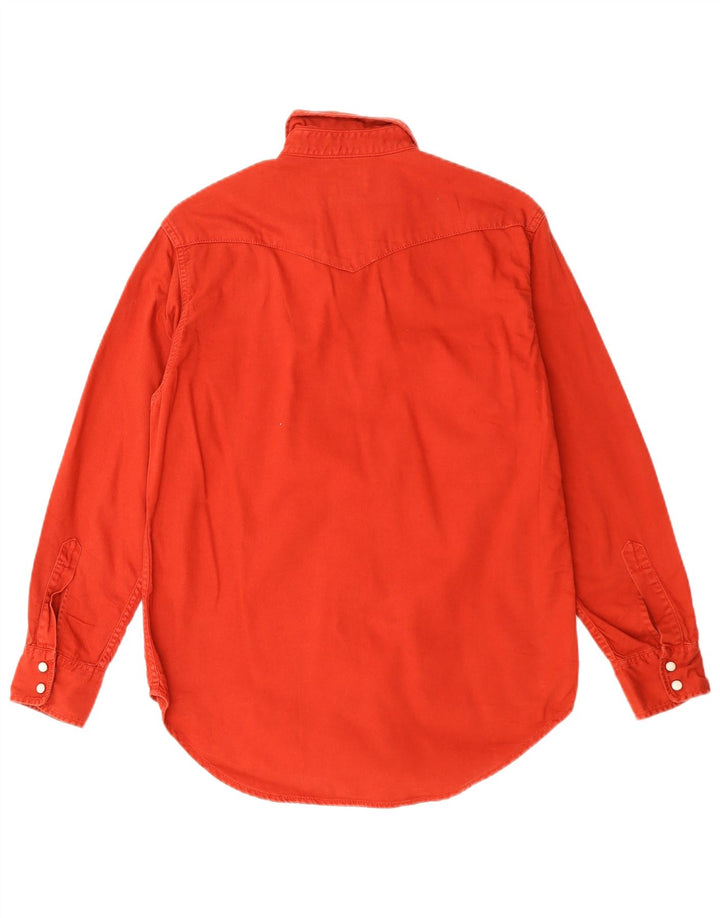 Koszula męska LEVI'S, mała, czerwona, bawełniana