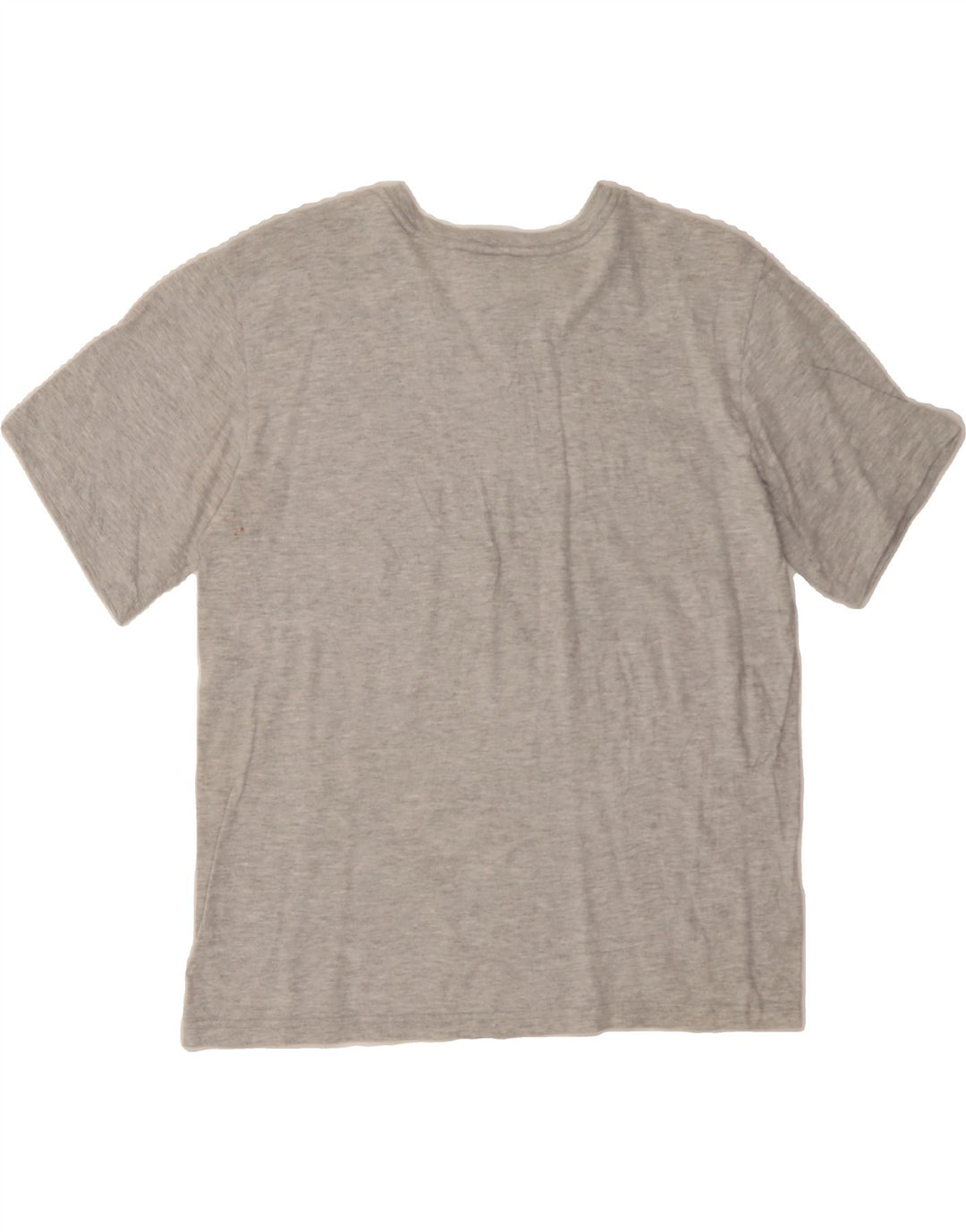 NIKE Womens T-Shirt Top UK 14 Medium Grey Cotton Vintage Nike and Second-Hand Nike from Messina Hembry 