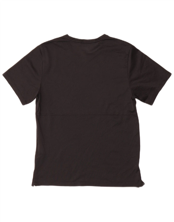 Męski T-shirt NIKE Dri Fit, mały, czarny poliester
