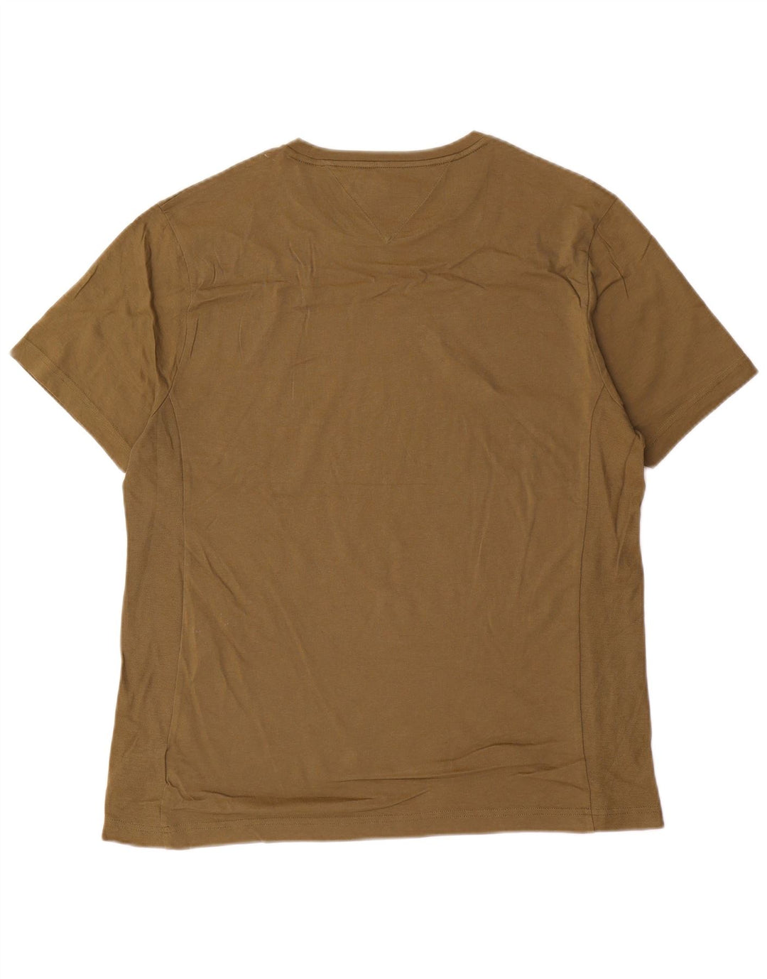 T-shirt męski TOMMY HILFIGER, bawełniany khaki