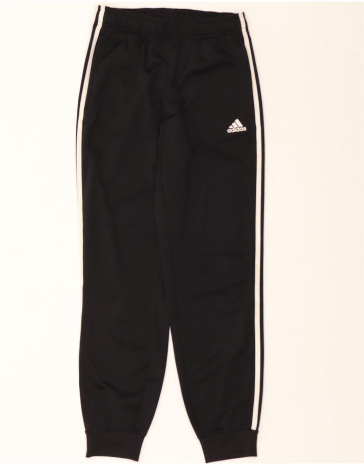 ADIDAS Mens Tracksuit Trousers Joggers Small  Black Polyester Vintage Adidas and Second-Hand Adidas from Messina Hembry 