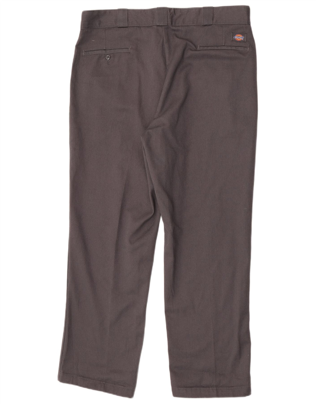 Męskie proste spodnie chino Dickies W38 L30 Szary poliester