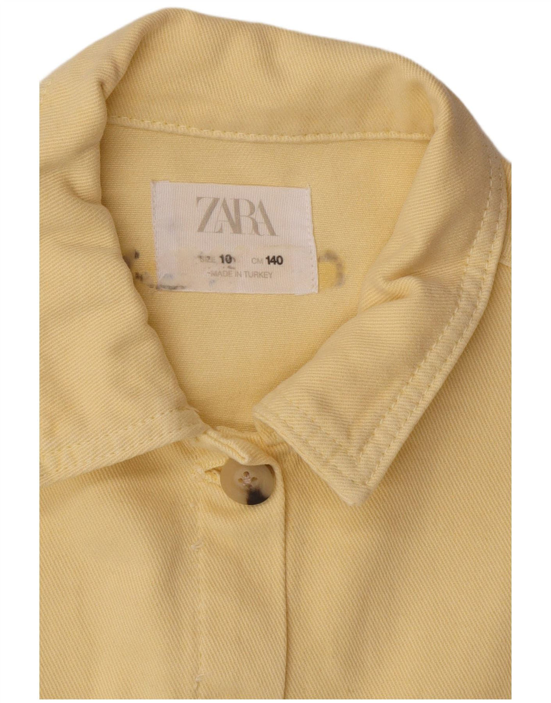 Kurtka bomberka Zara dziewczęca Crop 9-10 lat, żółta