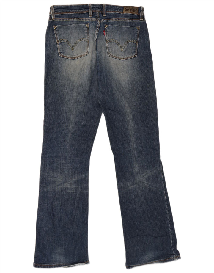 Damskie jeansy Levi's 629 Bootcut W32 L32 Niebieska bawełna