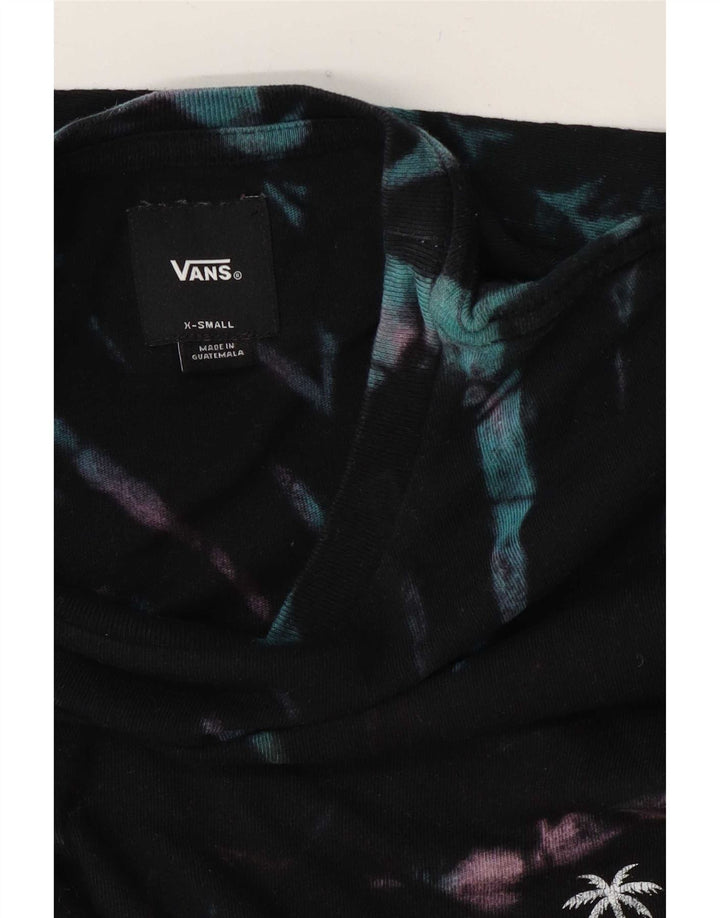 Męski top Vans z długim rękawem XS w kolorze czarnym Tie Dye