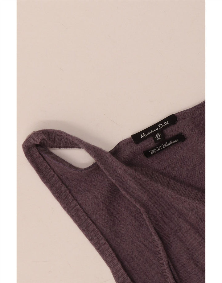 Tank top damski Massimo Dutti UK 12, średni fiolet, wełna