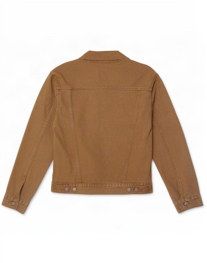 Męska kurtka dżinsowa Levi's UK 36 Small Beżowa bawełniana