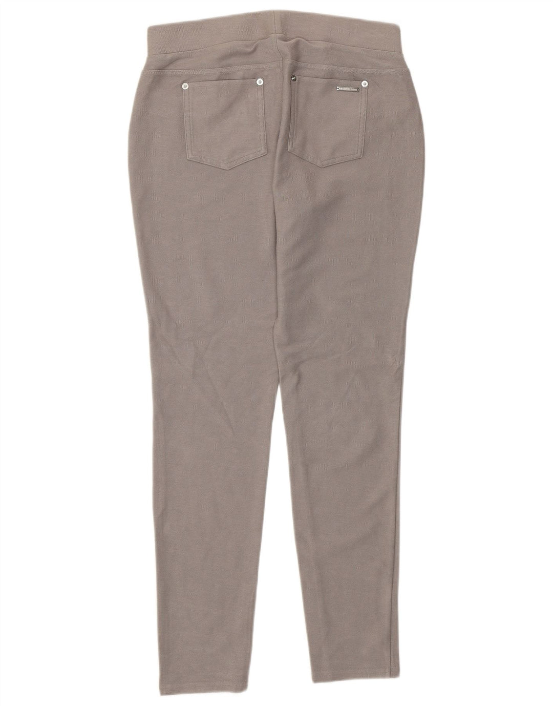MICHAEL KORS Womens Leggings UK 14 Medium  Grey Cotton
