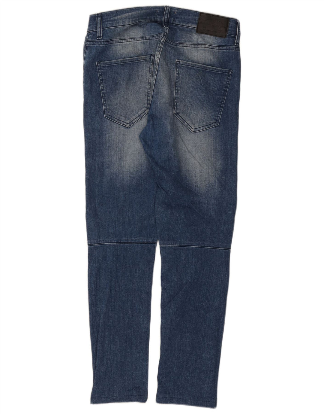 Męskie jeansy Zara w trudnej sytuacji EU 40 Medium W31 L28 Niebieski blok kolorów