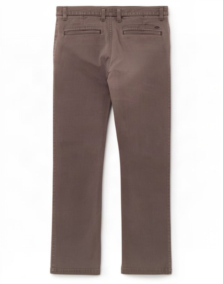 Męskie spodnie typu slim chino Dockers W32 L29 Szara bawełna