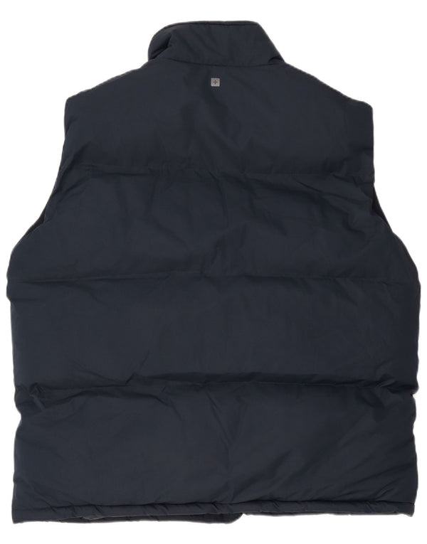 Męska wyściełana kamizelka Mountain Warehouse UK 42 XL, granatowa, poliester