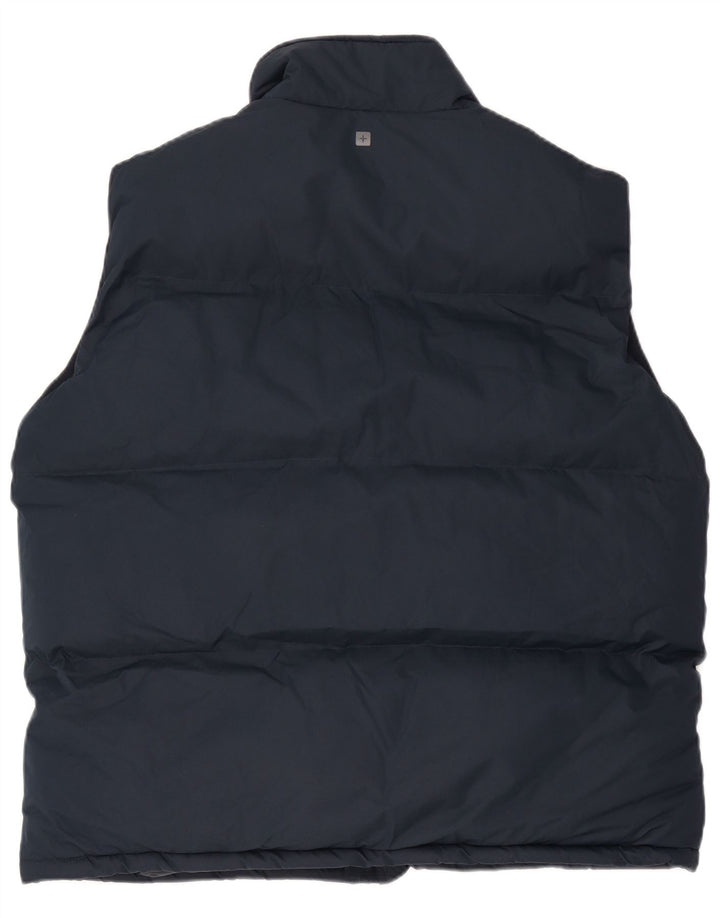 Męska wyściełana kamizelka Mountain Warehouse UK 42 XL, granatowa, poliester