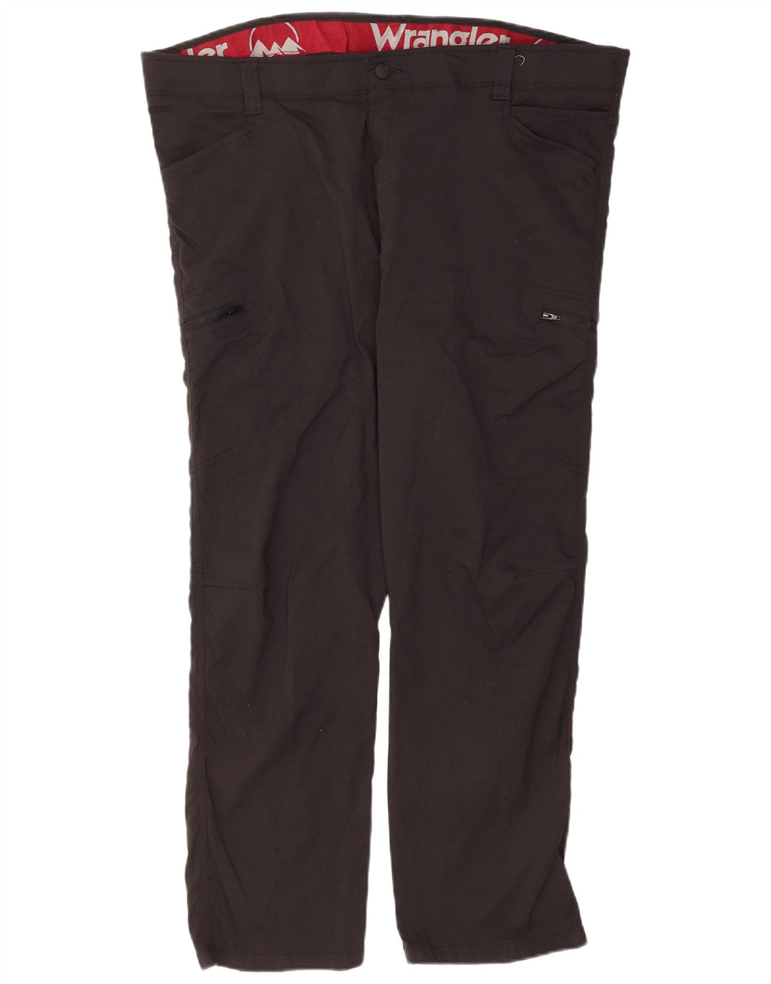 Męskie spodnie cargo Wrangler W44 L30 z czarnego nylonu