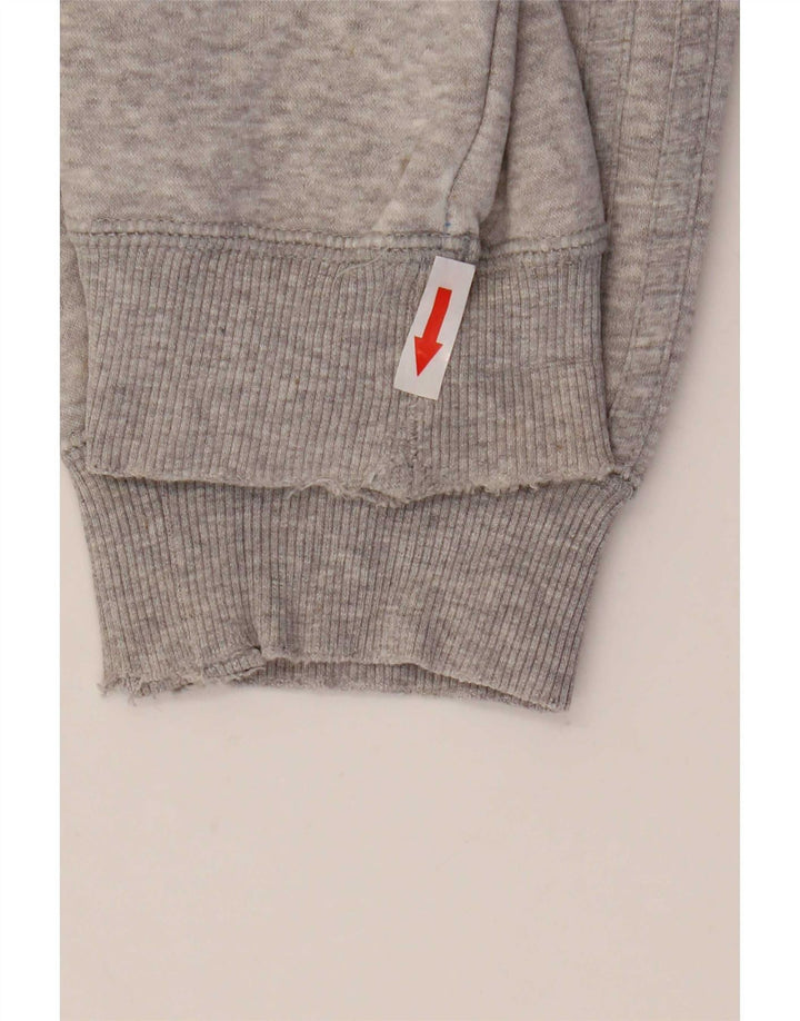 Adidas Męska bluza dresowa XL Szara, nakrapiana bawełna