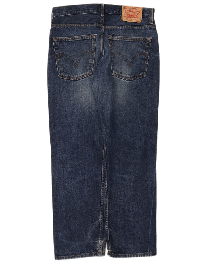 Męskie jeansy Levi's 582 Straight W32 L30 Niebieskie bawełniane