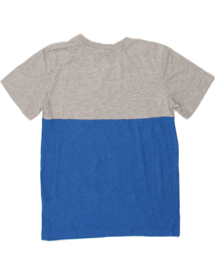 EDDIE BAUER Boys T-Shirt Top 10-11 Years Medium  Grey Colourblock Vintage Eddie Bauer and Second-Hand Eddie Bauer from Messina Hembry 