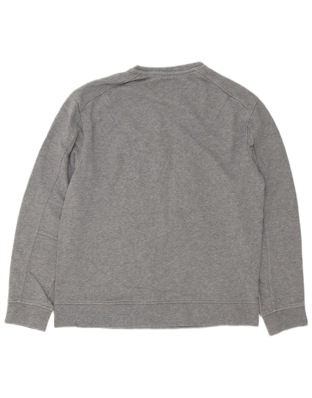 Męska bluza z grafiką Armani Exchange, średnioszara, bawełniana