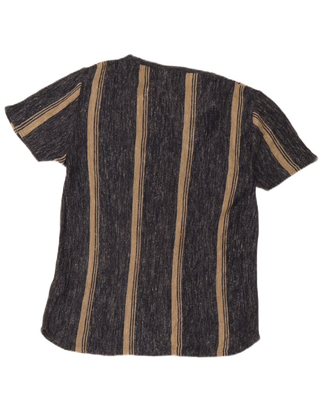T-shirt męski Zara, mały, szary, akrylowy w paski