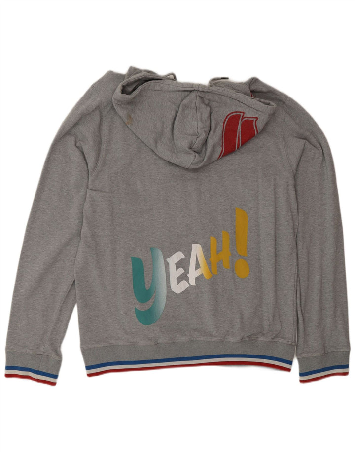 Męska bluza z kapturem Diesel 55DSL Graphic XL, szara