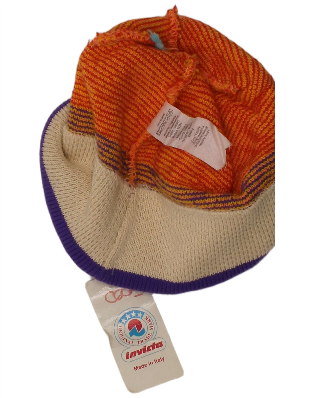 Damska czapka z dzianiny Bobble Invicta w jednym rozmiarze, pomarańczowa, akrylowa