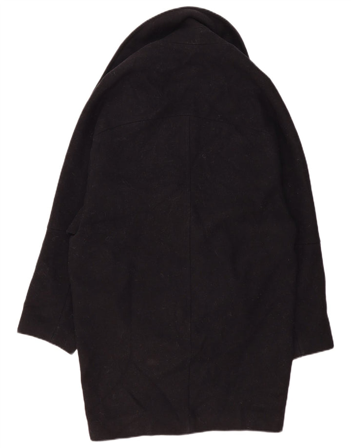 Damski płaszcz oversize z podwójnymi piersiami Zara UK 6 XS w kolorze czarnym