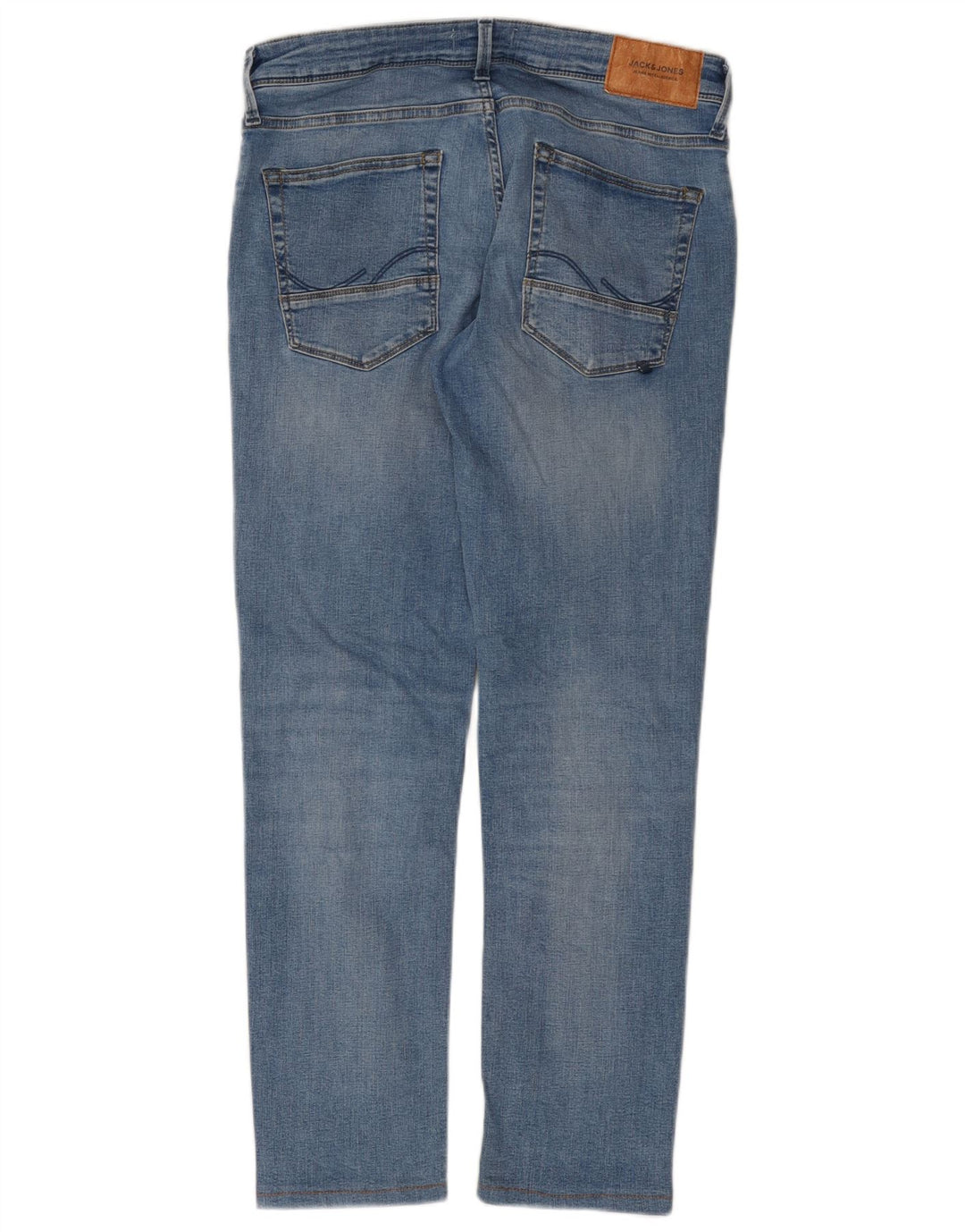 Męskie jeansy typu slim Jack & Jones W32 L29 Niebieskie bawełniane