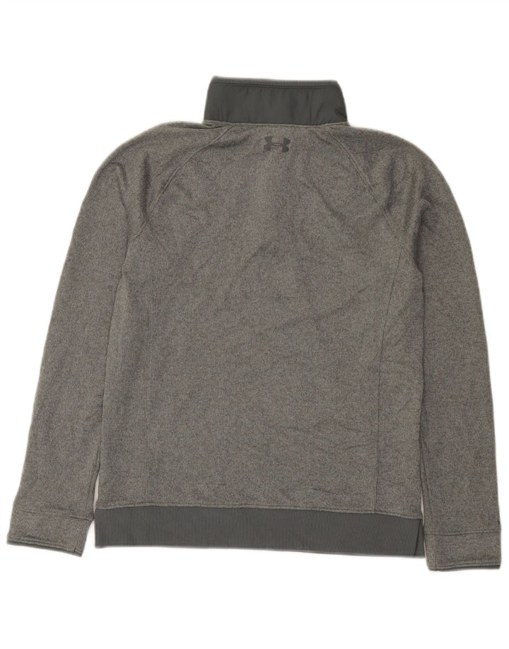 Bluza chłopięca Under Armour zapinana na guziki, 11-12 lat, duża, szara