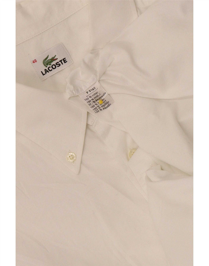 Koszula męska Lacoste o regularnym kroju, rozmiar 46, 2XL, biała bawełna