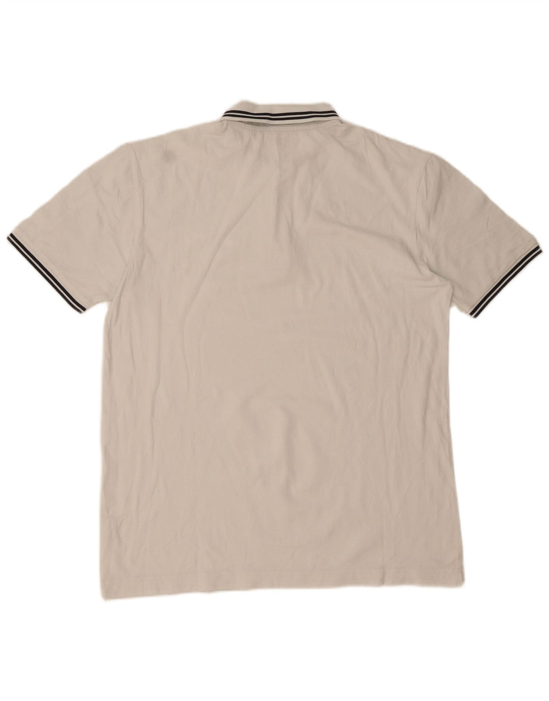 Męska koszulka polo KAPPA 2XL Biała bawełna