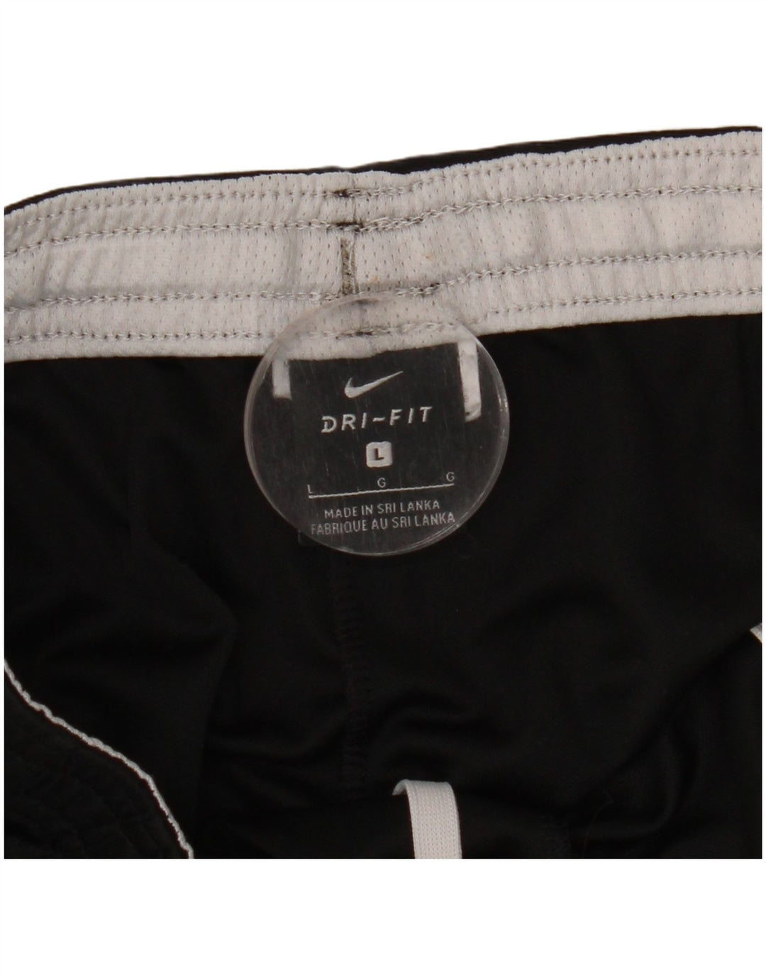 Męskie spodenki sportowe NIKE Dri Fit, duże, czarne