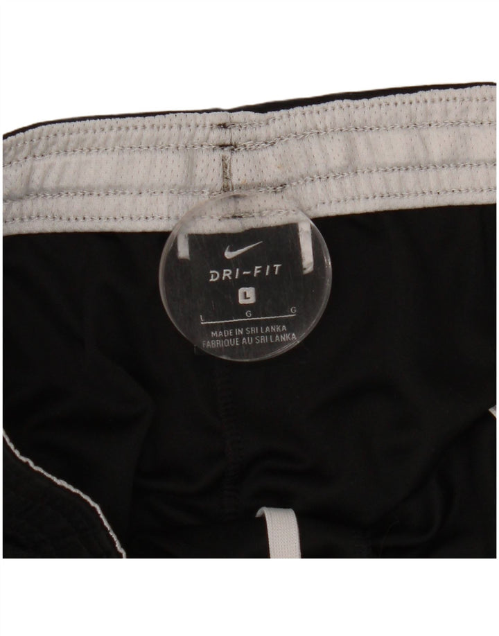 Męskie spodenki sportowe NIKE Dri Fit, duże, czarne