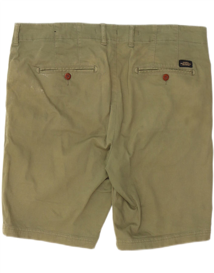 Męskie spodenki Chino SUPERDRY W36, duże, bawełniane w kolorze khaki