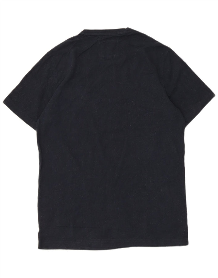 Crew Clothing Męski T-shirt Top Średni Granatowy Bawełna