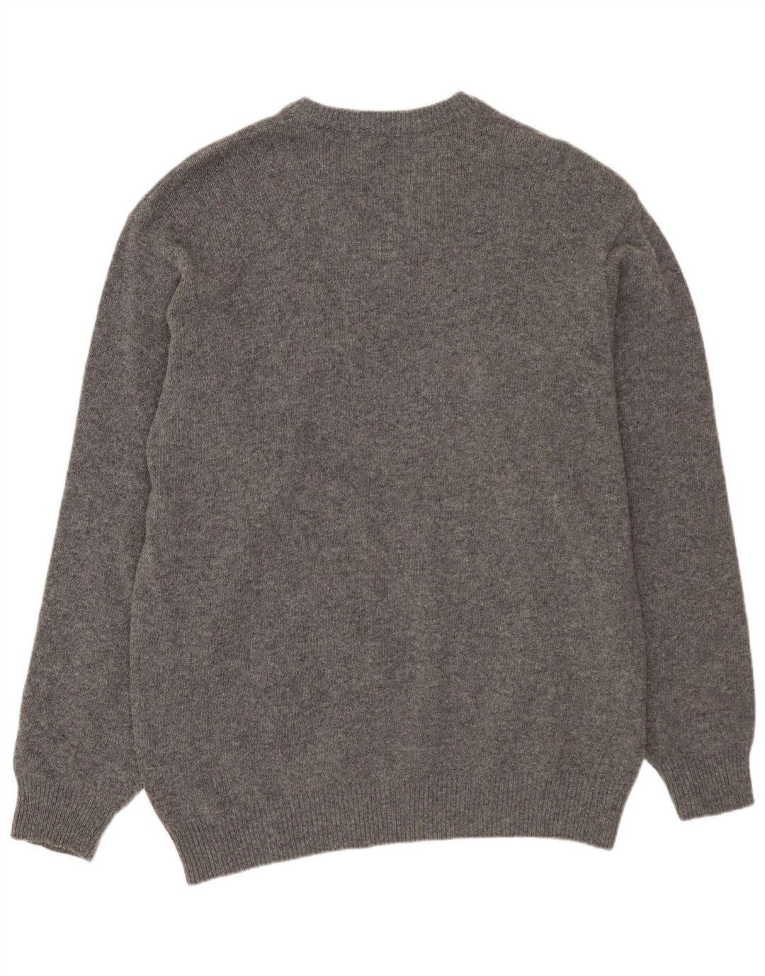 SERGIO TACCHINI Męski sweter z dekoltem w kształcie litery V, duży, szary
