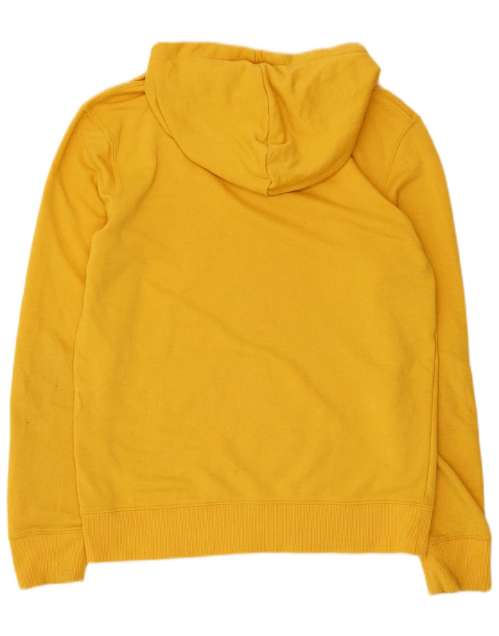 JACK & JONES Męski sweter z kapturem, mały, żółty, poliester
