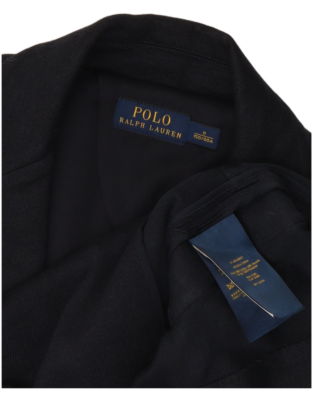 Damska marynarka Polo Ralph Lauren zapinana na 2 guziki US 0 XS, granatowa, bawełniana