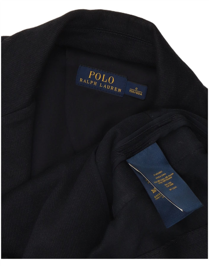 Damska marynarka Polo Ralph Lauren zapinana na 2 guziki US 0 XS, granatowa, bawełniana