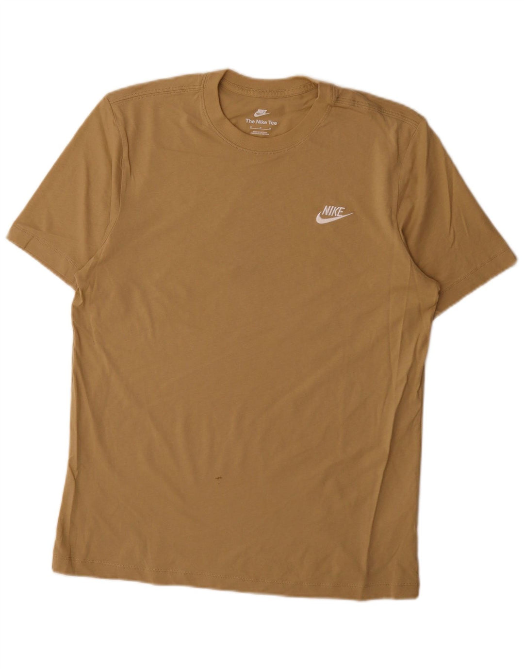 T-shirt męski Nike Top, średnio beżowy, bawełniany