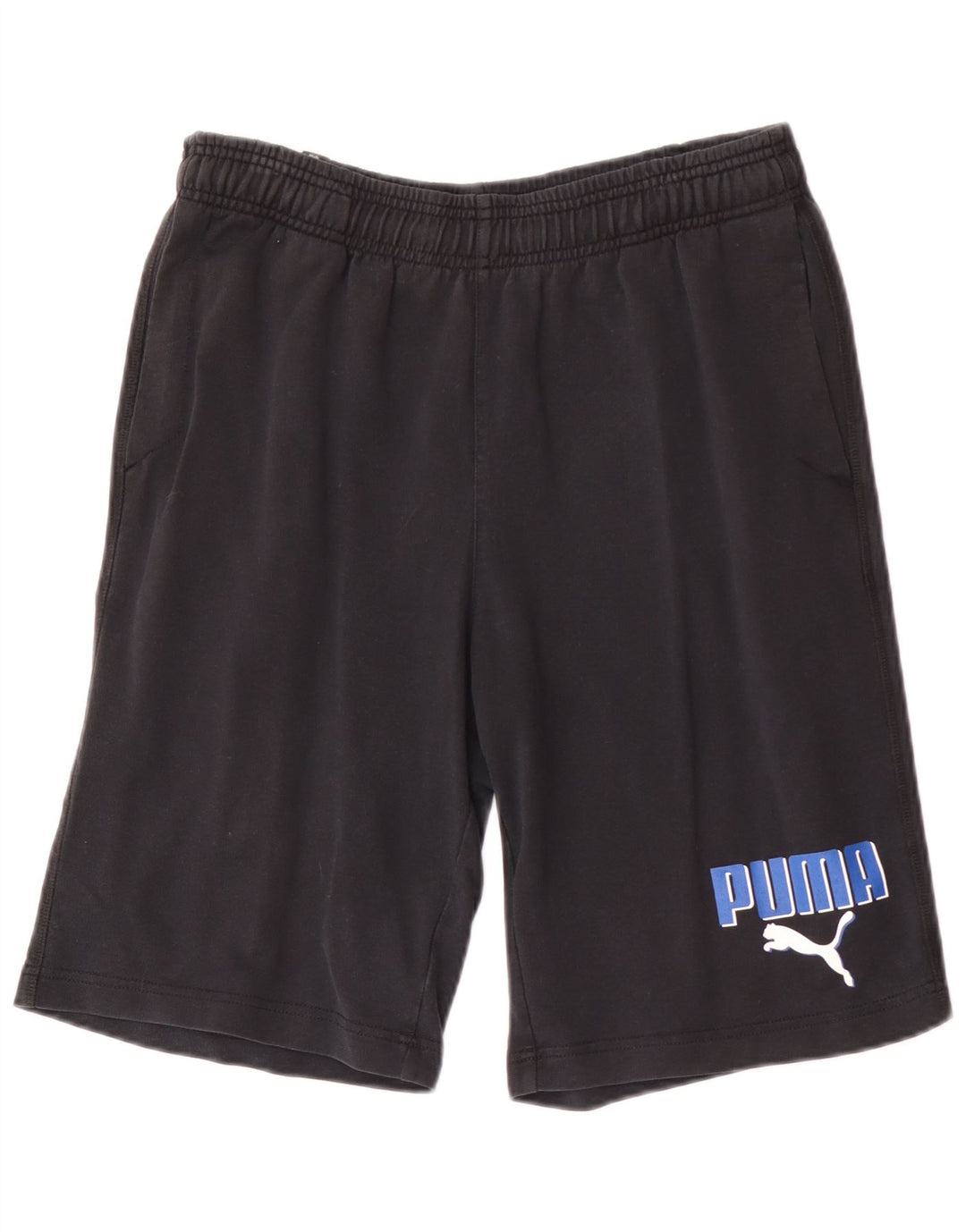 Męskie spodenki sportowe Puma Graphic Regular, średnie czarne sportowe