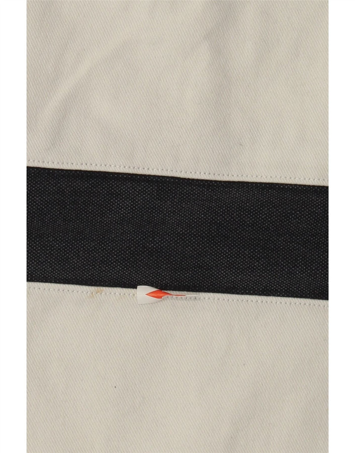 Crew Clothing Męska bluza z zamkiem błyskawicznym i średnim granatem w paski