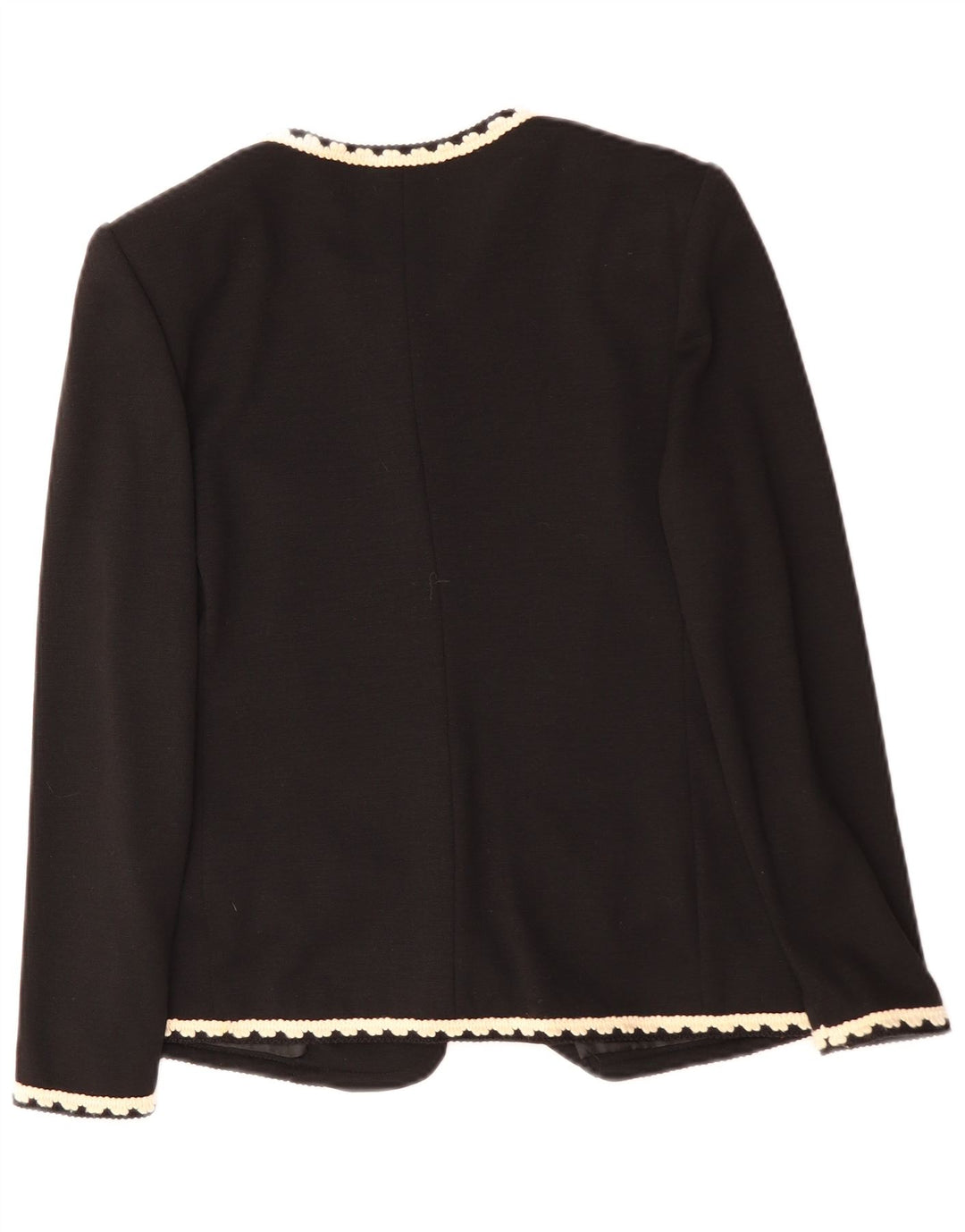 LUISA SPAGNOLI Damska marynarka zapinana na 5 guzików IT 44, średni czarny octan