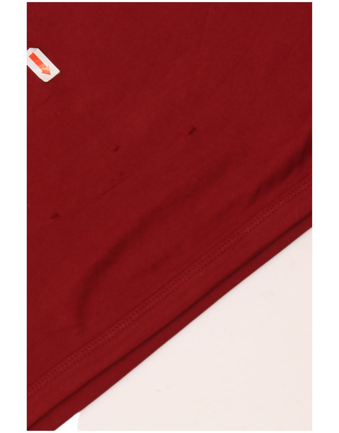 Męski top graficzny KAPPA z długim rękawem 2XL, bordowy poliester