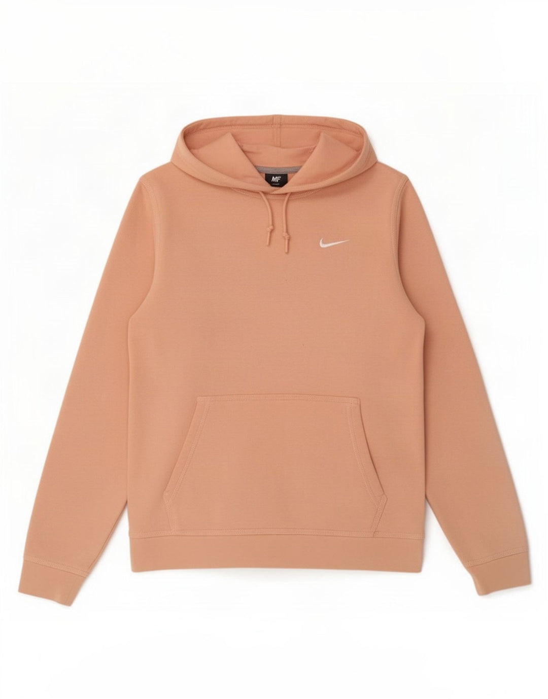 Męski sweter z kapturem Nike, średni, różowy, bawełniany