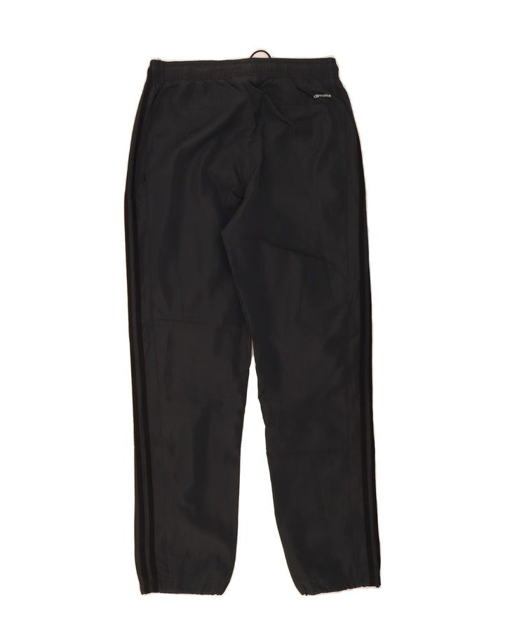 ADIDAS Mens Climalite Tracksuit Trousers UK 38/40 Medium Black Polyester Vintage Adidas and Second-Hand Adidas from Messina Hembry 