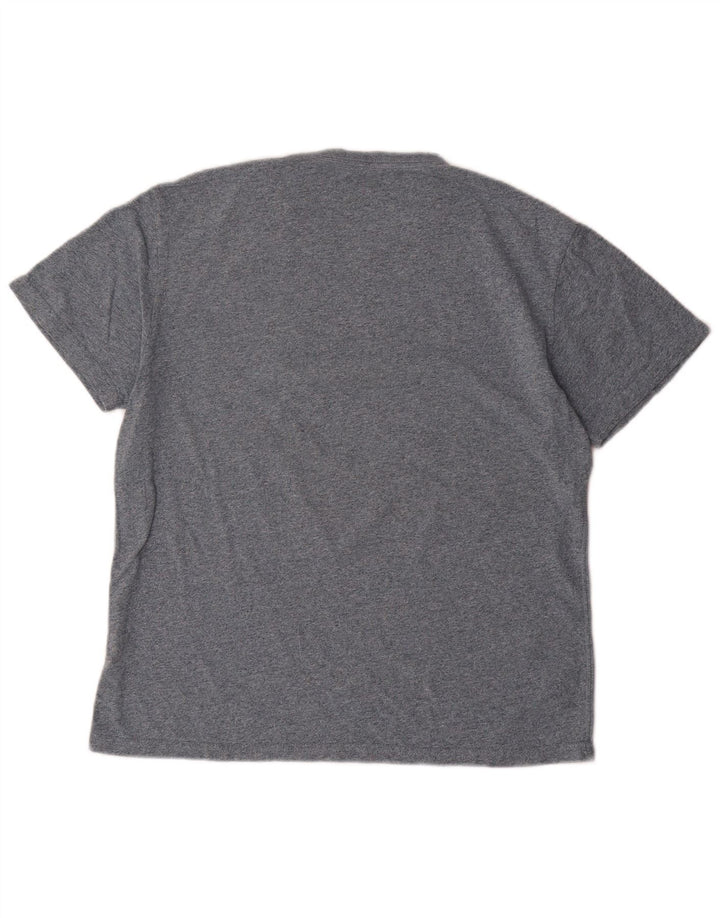 T-shirt męski Joules, bawełniany, średni niebieski