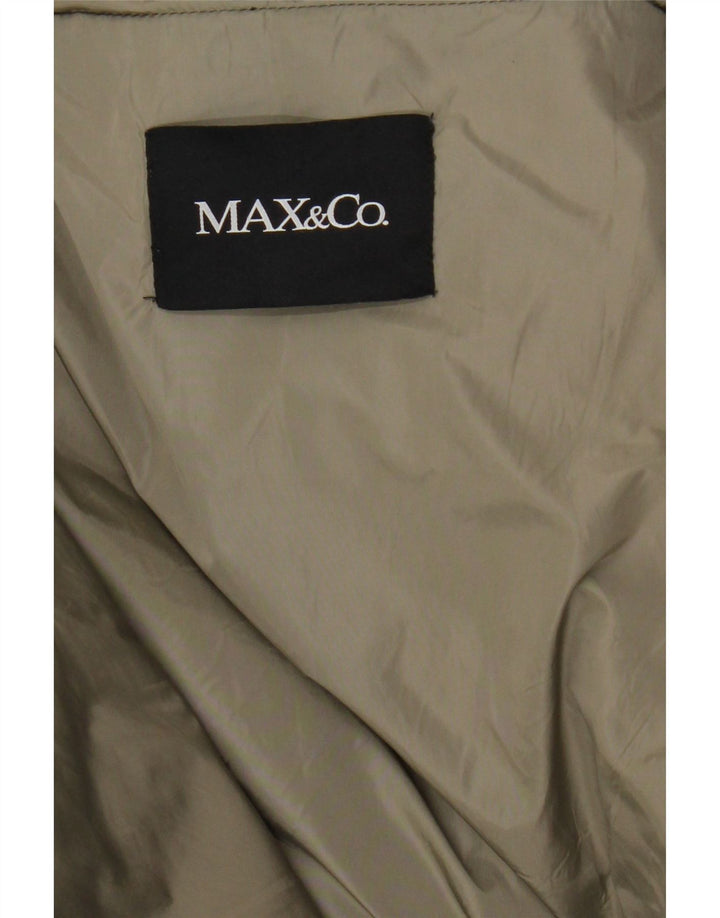 Damska ocieplana kurtka Max & Co. UK 12, średni khaki